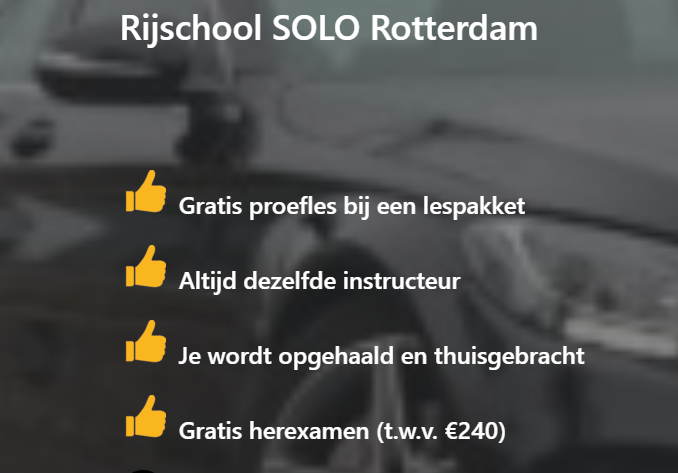 rijschool Rotterdam